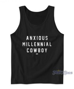 Anxious Millennial Cowboy Tank Top For Unisex