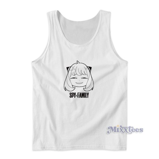 Anya Spy X Family Face Tank Top for Unisex