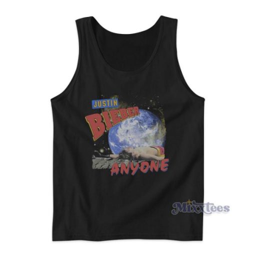 Anyone Space Justin Bieber Tank Top for Unisex