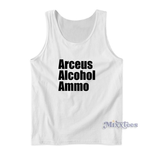 Arceus Alcohol Ammo Tank Top For Unisex