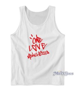 Ariana Grande One Love Manchester Tank Top for Unisex