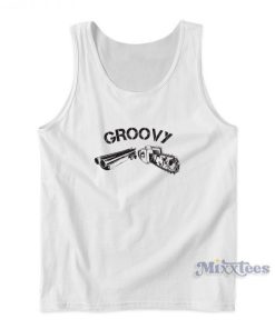 Army Of The Dead Zombie Hunting Chainsaw Shotgun Tank Top