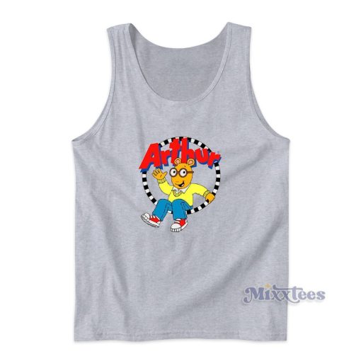 Arthur Cartoon Character Tank Top for Unisex