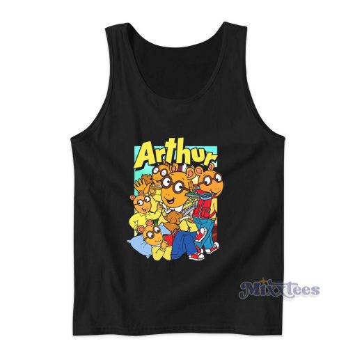 Arthur Cartoon Tank Top for Unisex