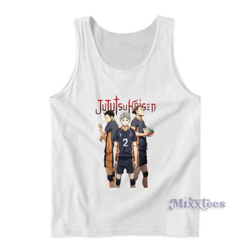 Asahi Suga and Daichi Jujutsu Kaisen Tank Top