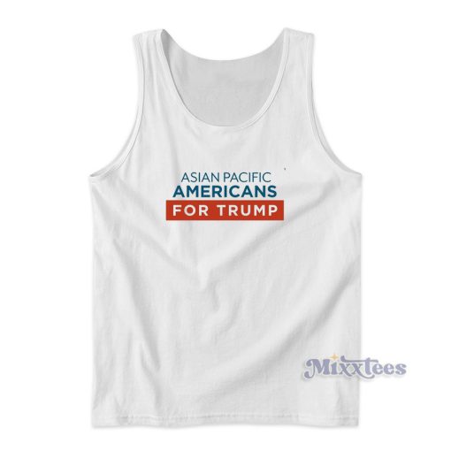 Asian Pacific Americans For Trump Tank Top for Unisex