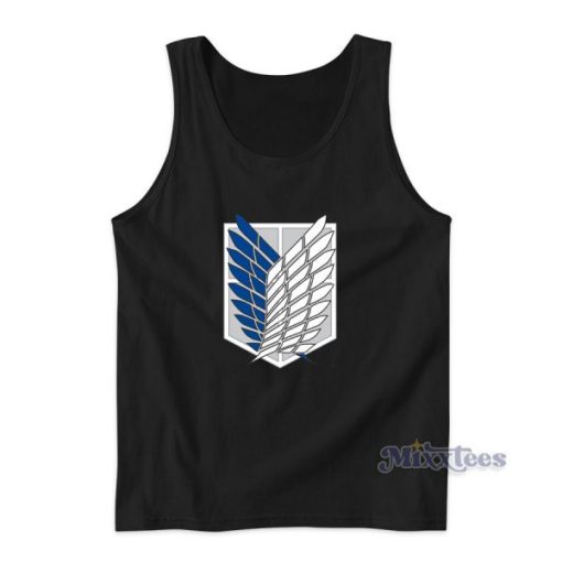 Attack On Titan Recon Corps logo Tank Top for Unisex