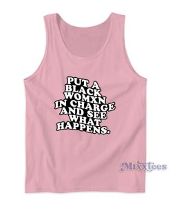 BACK WOMXN IN CHARGE Tank Top for Unisex BACK WOMXN IN CHARGE Tank Top for Unisex