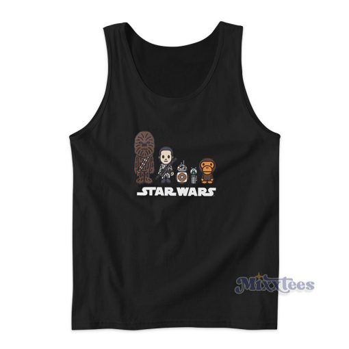 BAPE x Star Wars Republic Tank Top for Unisex