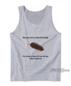 Baby Girl Pinecon Tank Top