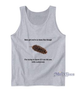 Baby Girl Pinecon Tank Top