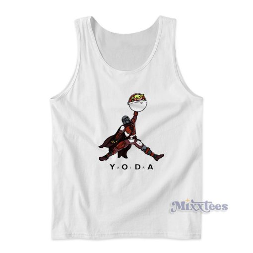 Baby Yoda Air Jordan Tank Top for Unisex