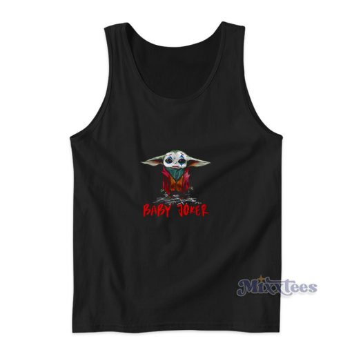 Baby Yoda Baby Joker Tank Top