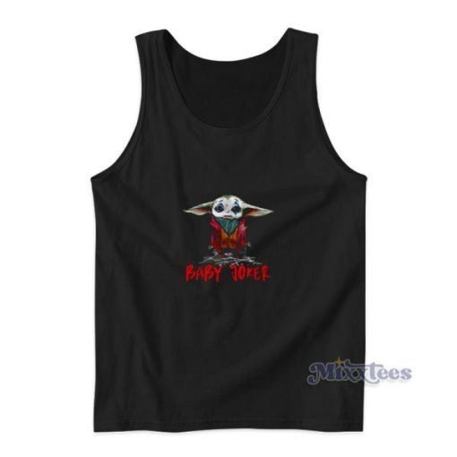 Baby Yoda Baby Joker Tank Top