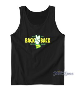Back Back Pac 12 Champs Tank Top for Unisex