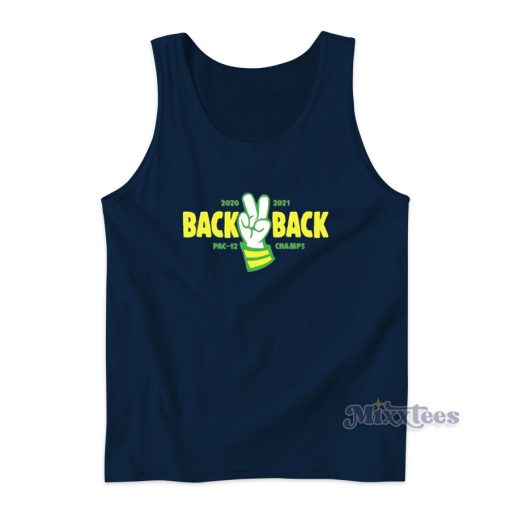 Back Back Pac 12 Champs Tank Top for Unisex