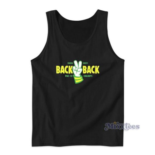 Back Back Pac 12 Champs Tank Top for Unisex