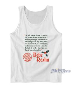 Bad Bitches And Rexhars The Only People Tank Top