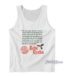 Bad Bitches And Rexhars The Only People Tank Top