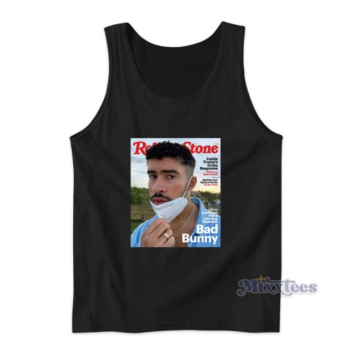 Bad Bunny On The Cover Of Rolling Stone Tank Top