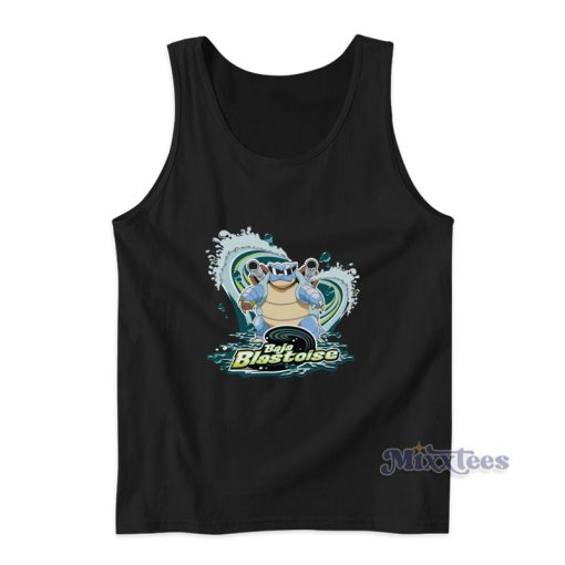 Baja Blastoise Pokemon Tank Top For Unisex