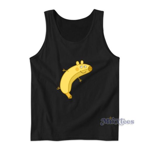 Banana Peppa Tank Top For Unisex