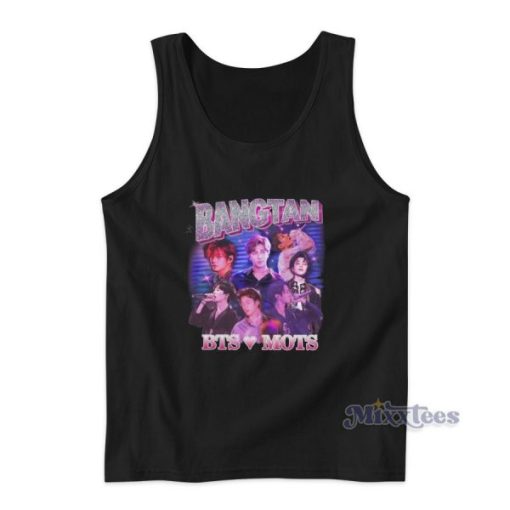 Bangtan BTS Love MOTS Tank Top for Unisex