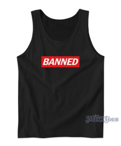 Banned Logo Tank Top Banned Logo Tank Top