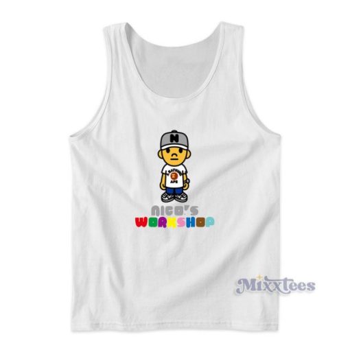 Bape A Bathing Ape x Nigo Tank Top for Unisex