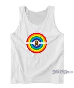 Bape Rainbow Logo Busy Works Tank Top