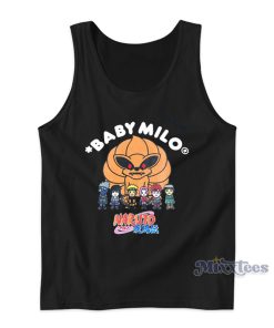 Bape X Naruto Baby Milo Tank Top For Unisex