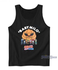 Bape X Naruto Baby Milo Tank Top For Unisex