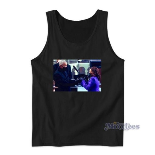 Barack Obama Greeting Vice President Kamala Harris Tank Top