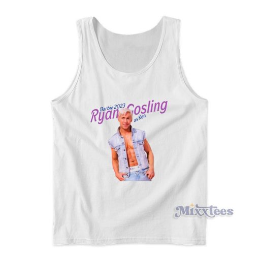 Barbie 2023 Ryan Gosling As Ken Tank Top