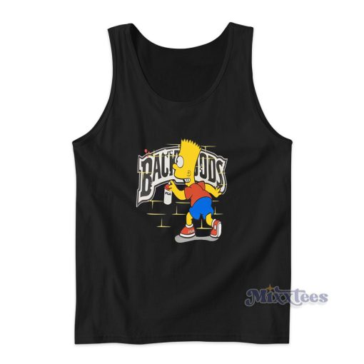 Bart Simpson Backwoods Tank Top for Unisex