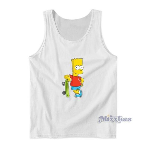 Bart Simpson Characters Tank Top For Unisex