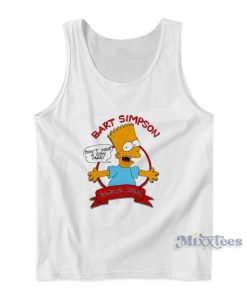 Bart Simpson Radical Dude Tank Top For Unisex