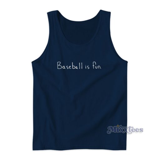 Baseball Is Fun Wander Franco Tank Top For Unisex