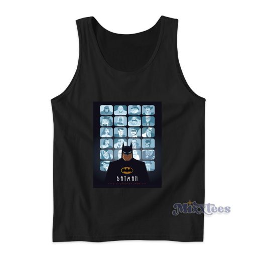 Batman The Animated Series Eyes On Gotham Tank Top