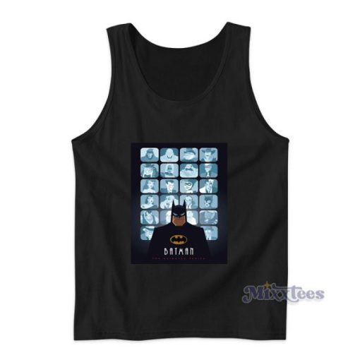 Batman The Animated Series Eyes On Gotham Tank Top