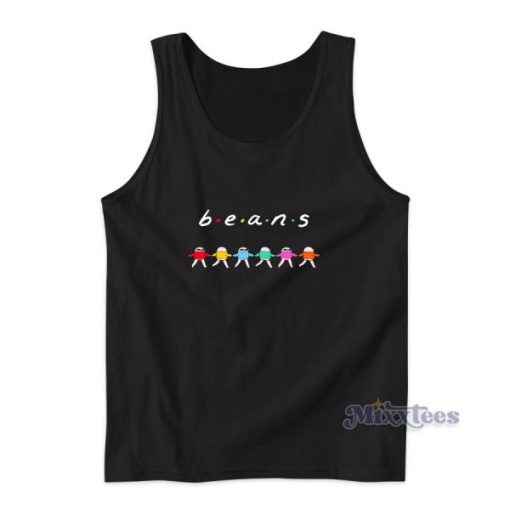 Beans Tank Top Cheap Custom for Unisex