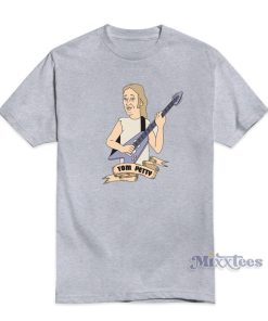 Best Tom Petty Cartoon Guitar T-Shirt Best Tom Petty Cartoon Guitar T-Shirt
