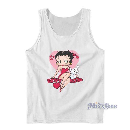 Betty Boop And Her Dog Tank Top For Unisex