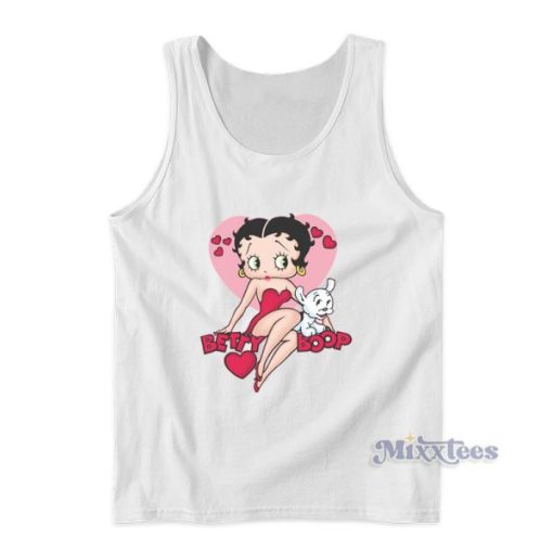 Betty Boop And Her Dog Tank Top For Unisex