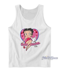 Betty Boop Dog Love Mega Yacht Tank Top