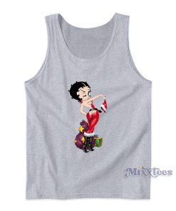 Betty Boop Sexy Santa Christmas Tank Top For Unisex Betty Boop Sexy Santa Christmas Tank Top For Unisex