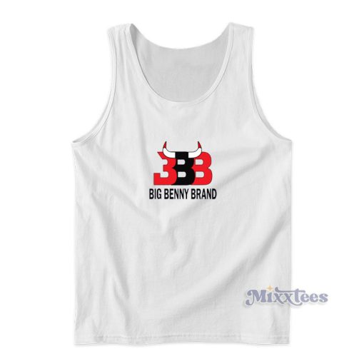 Big Benny Brand Chicago Bulls Tank Top For Unisex