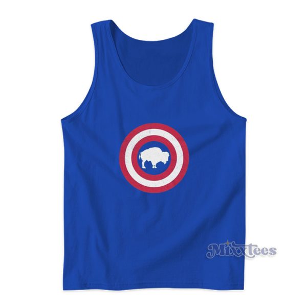 Bills Mafia Captain Buffalo Tank Top Bills Mafia Captain Buffalo Tank Top