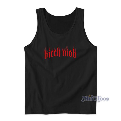 Bitch Mob Flames Tank Top for Unisex