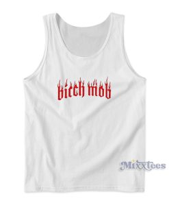Bitch Mob Flames Tank Top for Unisex
